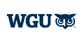 WGU (Western Governor's University) stylized owl logo